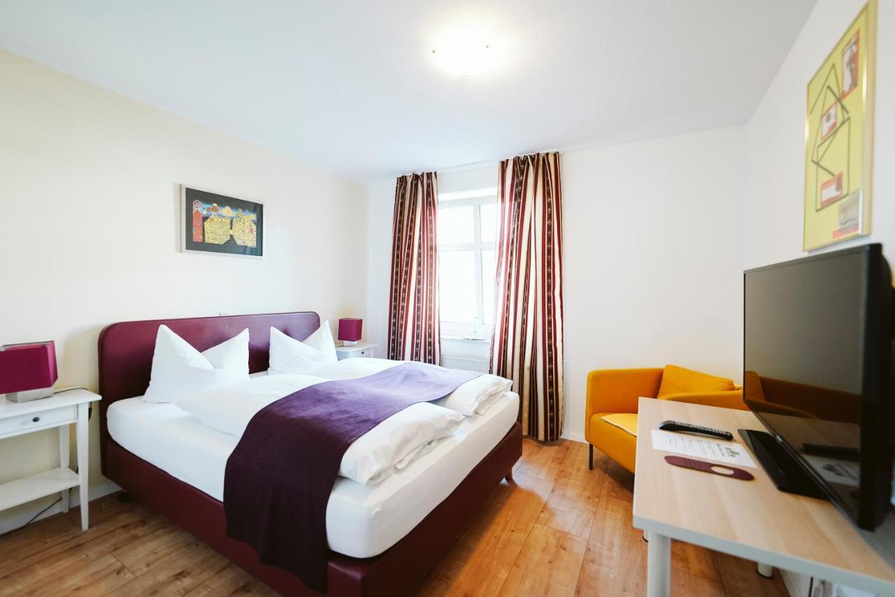 Hotel Gruener Baum Hamm  Buitenkant foto